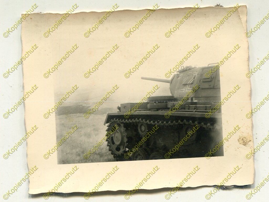 Foto, 2.Panzer-Regiment 2 (Reich), Panzer in Stellung, Russland,