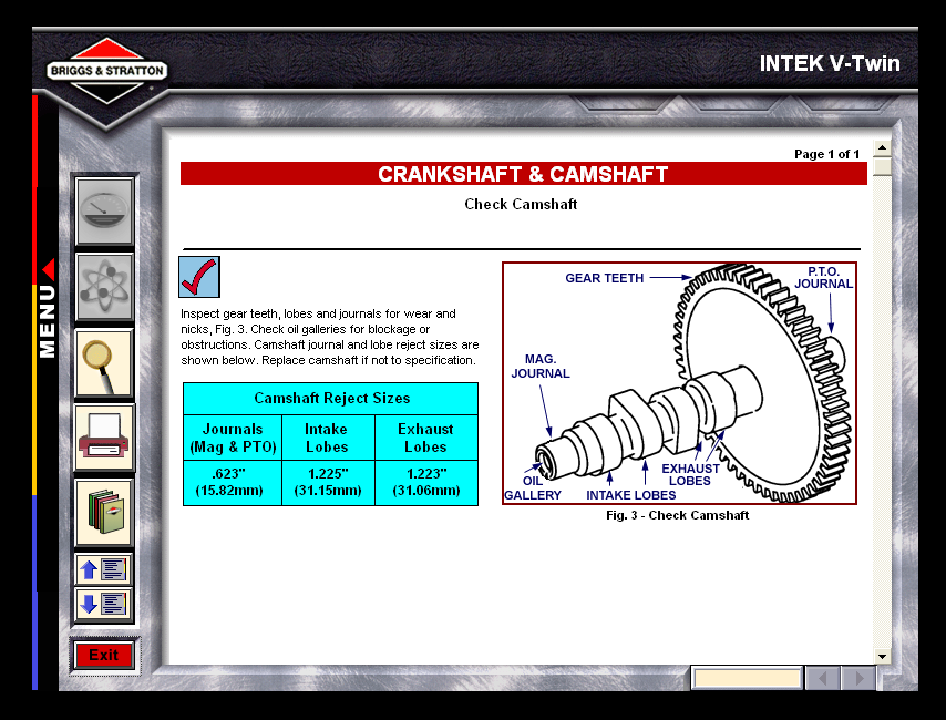 BRIGGS - STRATTON Interactive Repair Manuals