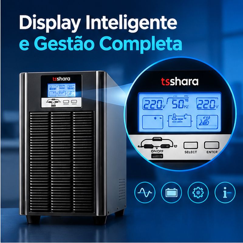 Painel digital e monitoramento inteligente de dados el�tricos