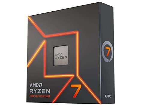 Amazon: Procesador AMD Ryzen 7 7700X, S-AM5, 4.50-5.40GHz, 8 Cores, 16 Threads, 32MB L3 Cache 
