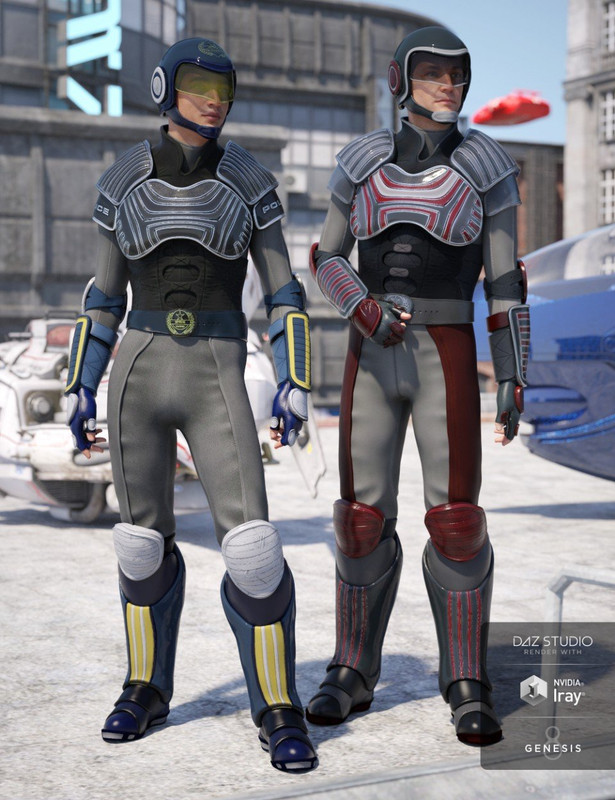 Sci-fi Police Officer Textures for Genesis 8 Male(s) Sci-fi Police Officer Textures for Genesis 8 Male(s)