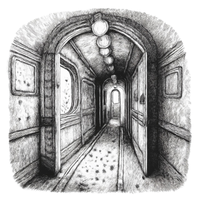 a train hallway