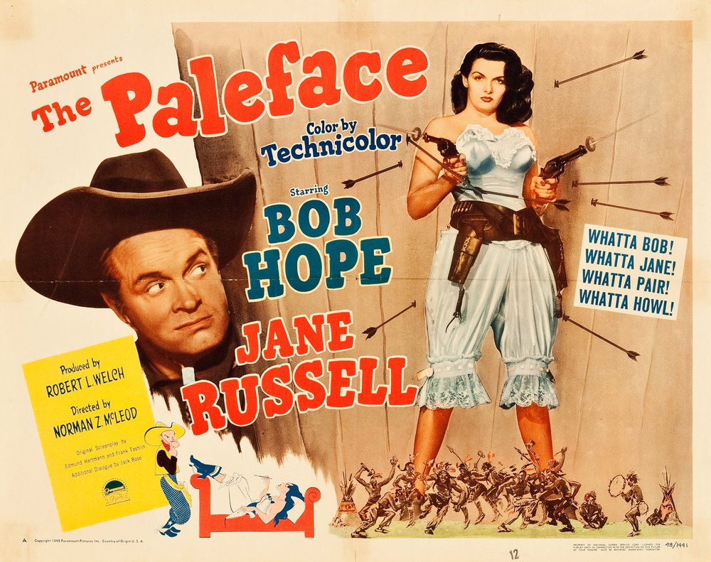 Bledá tvář / The Paleface (1948)