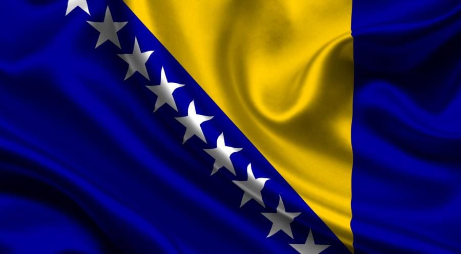 Флаг Боснии и Герцеговины Флаг Боснии и Герцеговины