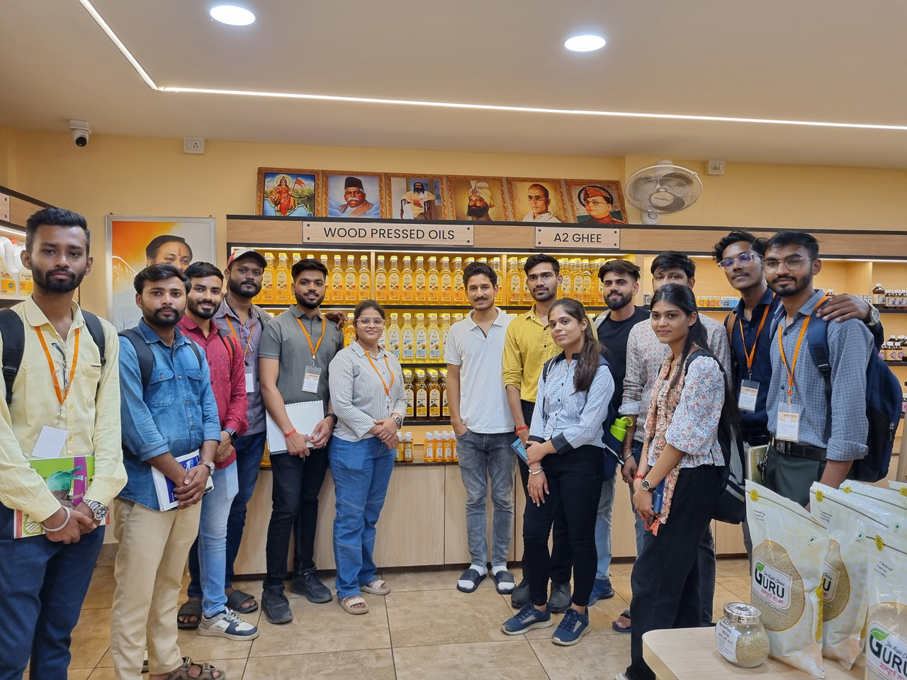 College Students Visit