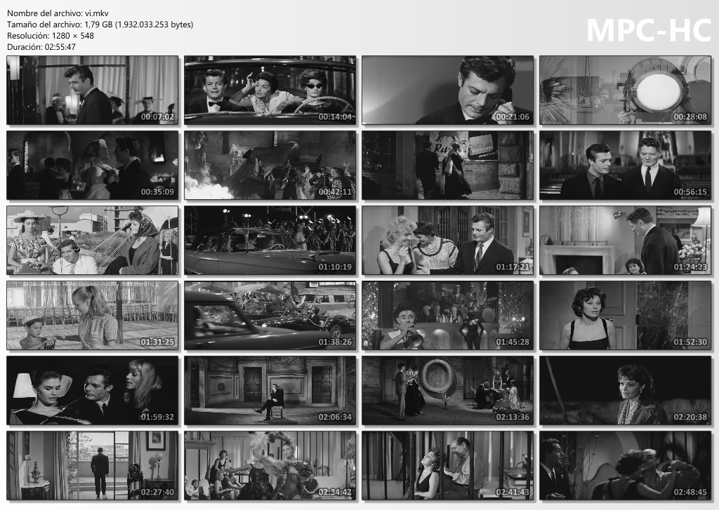 La dolce vita [1960] latino - italiano -