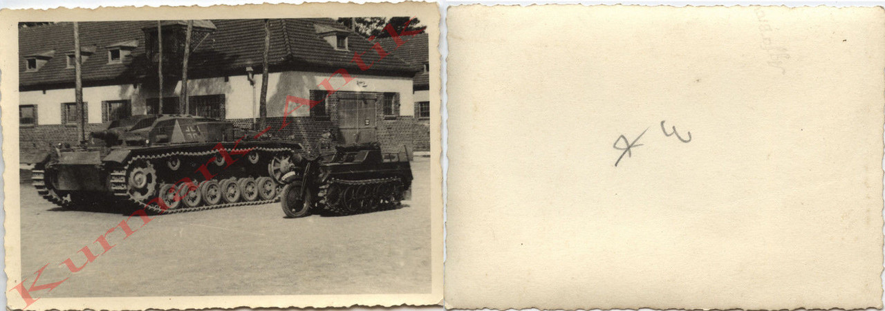 Foto Wehrmacht Panzer Stug Sturmgeschütz Jüterbo