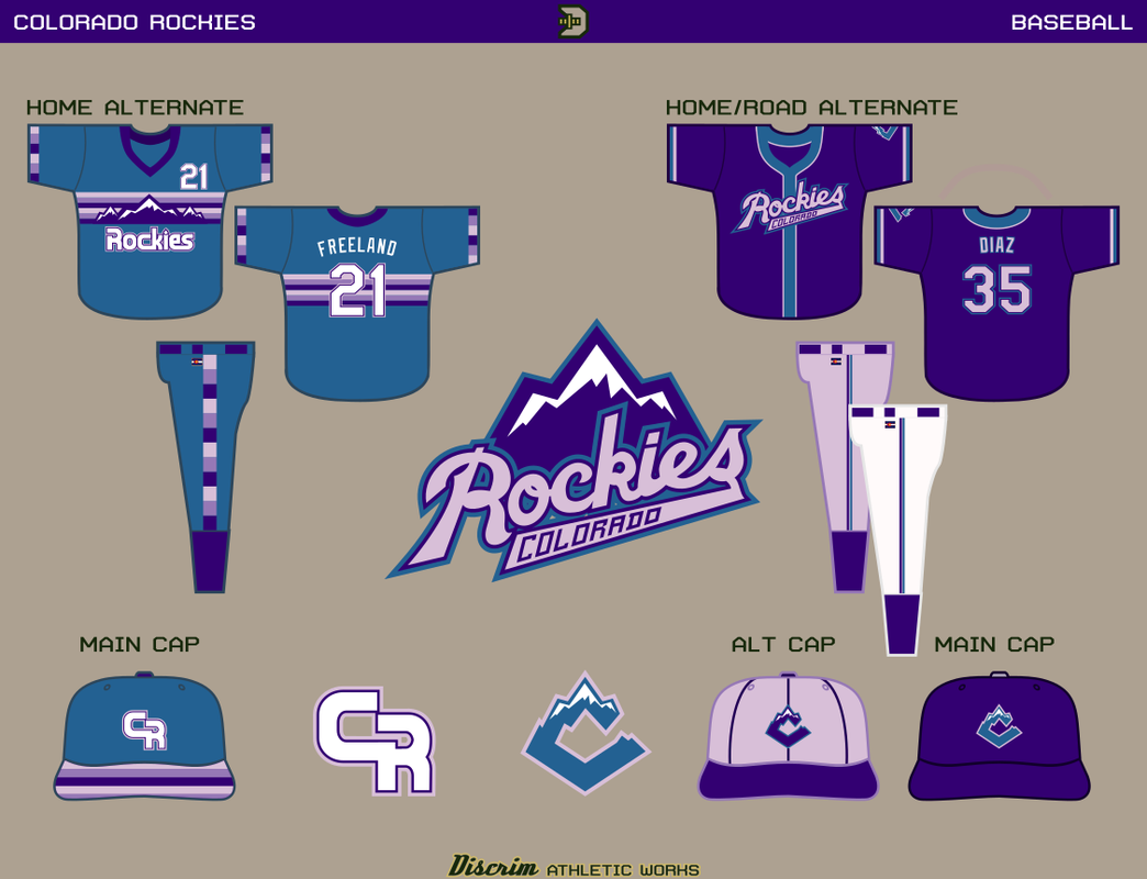 A New Look for The Rockies - Concepts - Chris Creamer's Sports Logos  Community - CCSLC - SportsLogos.Net Forums