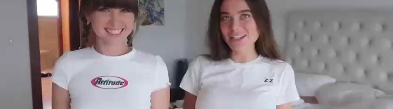 Lana Rhodes, Riley Reid Two Beautiful Girls Showing Boobs