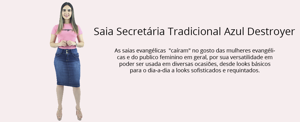 saia jeans tradicional