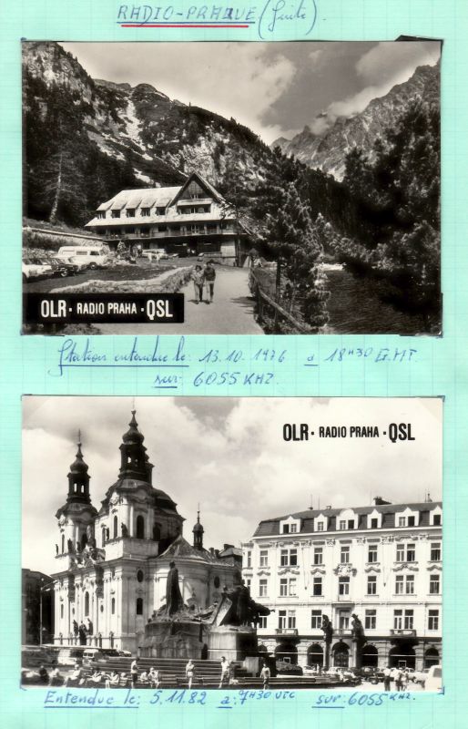 QSL de R.PRAGUE QSL-R-PRAQUE-1976-82