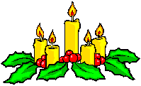 VA - Merry Christmas 2022 Christmas-Candles-Holly-Clear-Anim