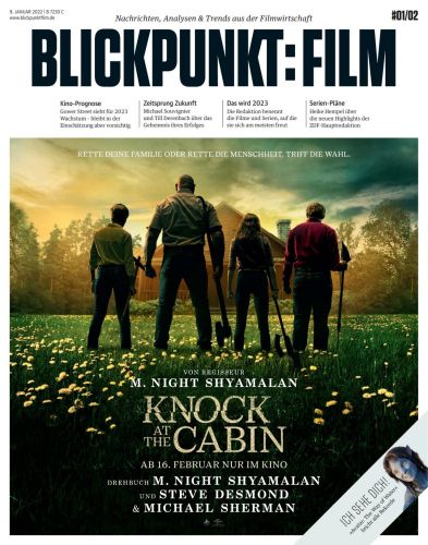 Cover: Blickpunkt Film Magazin No 01-02 vom 09 Januar 2023