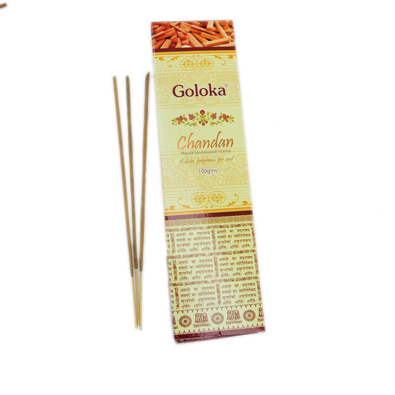 Palos de incienso manipulados Goloka Agarbatti Masala Home Temple Puja paquete de 2 100 gm - Imagen 24 de 49