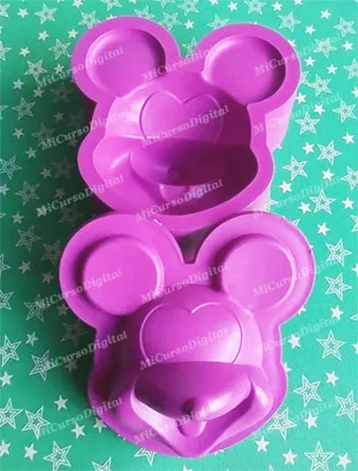 Molde Mickey Mouse foamy Troquel Foami fomi termoformar goma eva