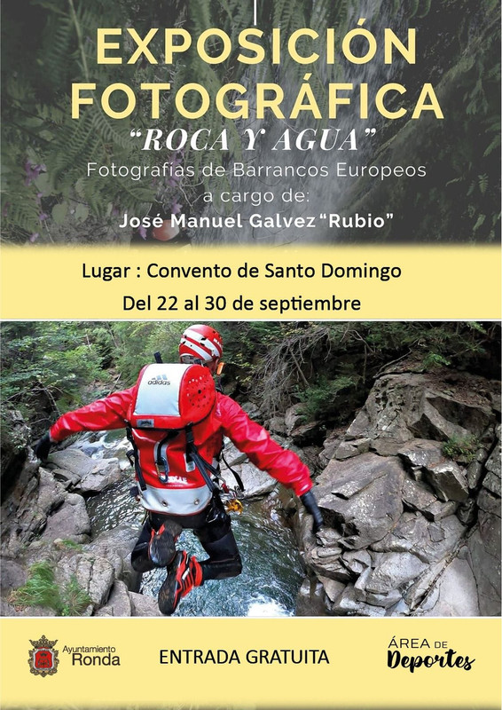 Exposición fotográfica Roca y Agua
