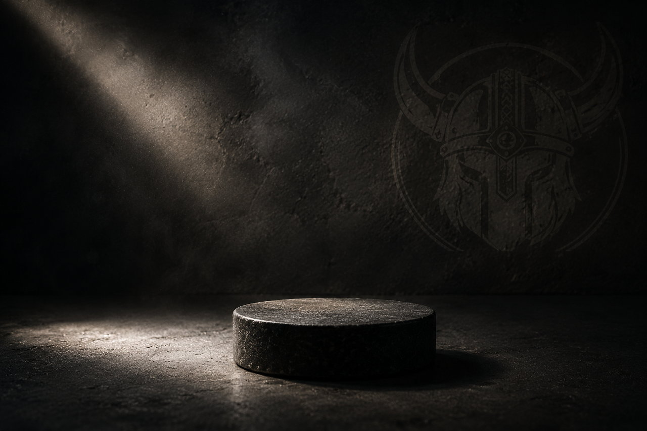 Fitness equipment and shaker bottle on dark gym floor, atmospheric dim lighting, moody shadows