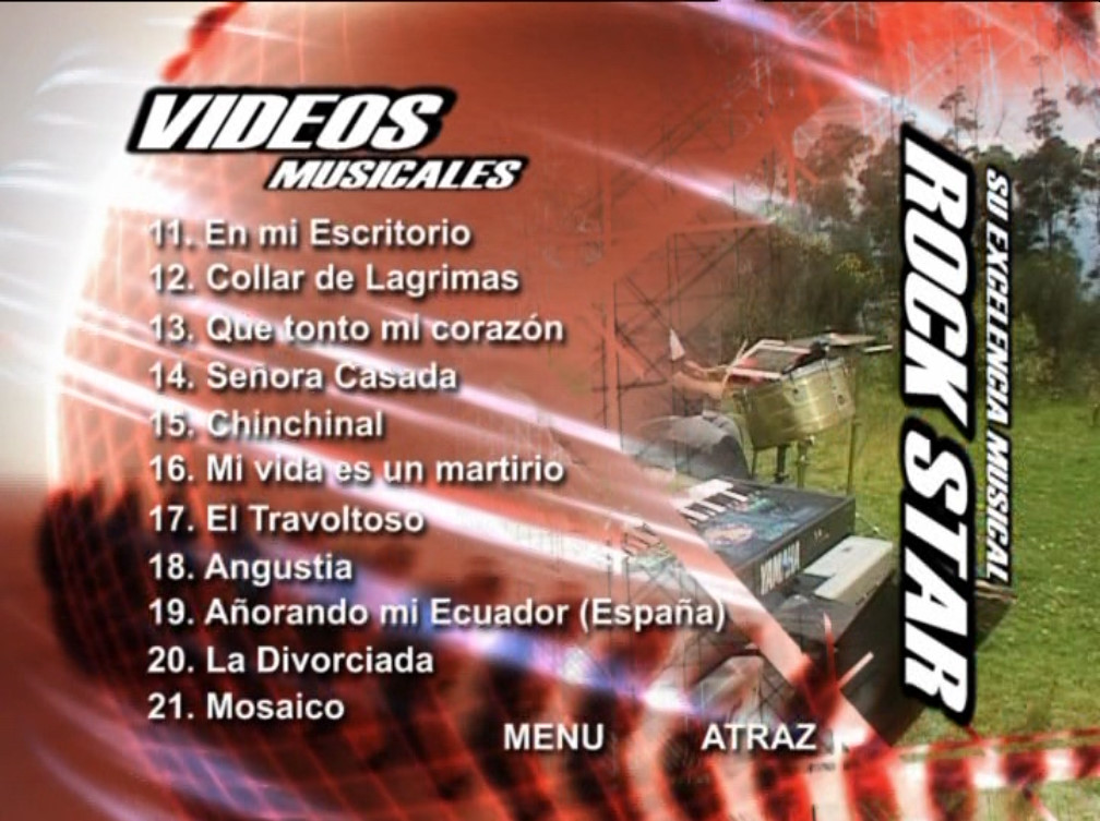 Su excelencia rock star - videos musicales [2007] [DVD5] [HD] [NTSC] [1FICHIER] Captura 3