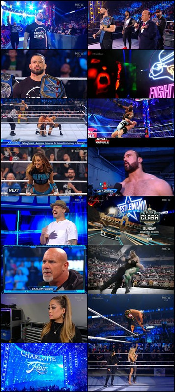  WWE Friday Night SmackDown 4th February 2022 HDTVRip 480p x264 Full WWE Show [350MB] Full Movie Download screenshot