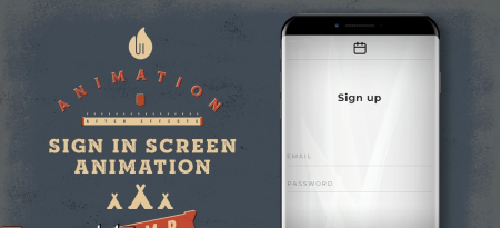 Sign In Mobile App Animation In After Effects