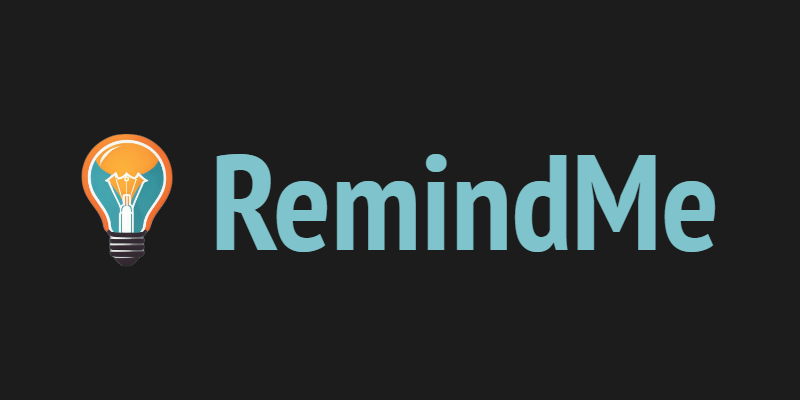RemindMe Project Screenshot