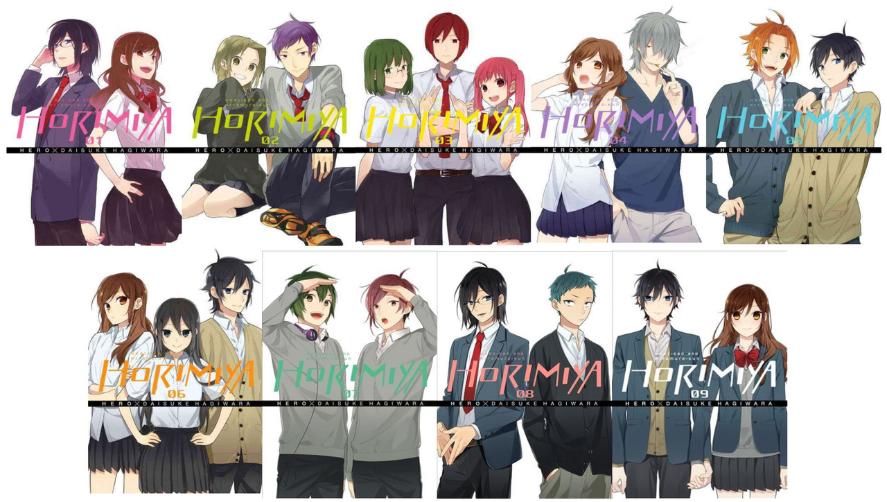 Horimiya MANGA 1-9 LT