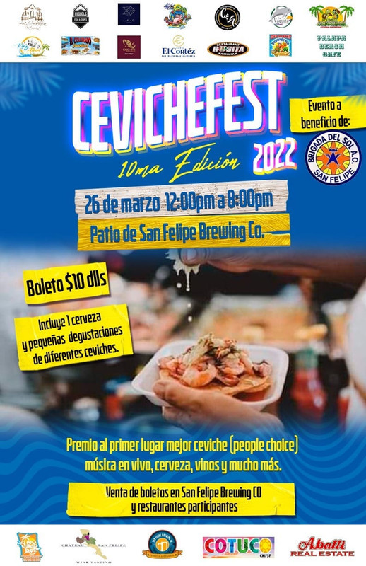 SAN FELIPE CELEBRARÁ EL MEJOR FESTIVAL DEDICADO A LOS CEVICHES