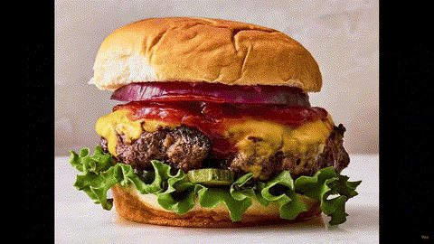 King's Food Assembled Burger