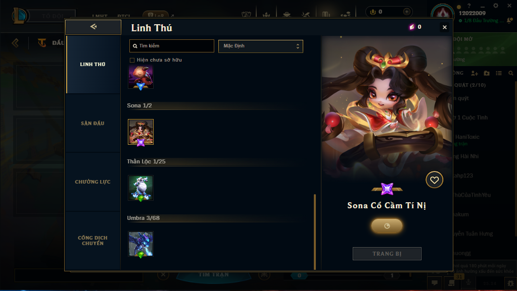 Acc DTCL # - Không Khung