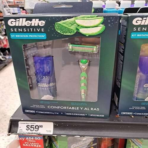 CHEDRAUI: KIT GILLETE MATCH 3 SENSITIVE 
