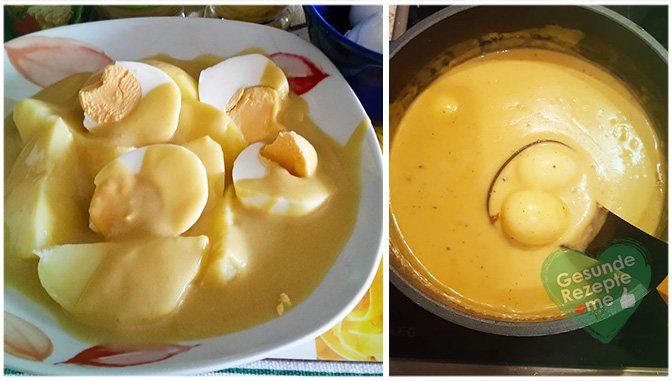 Eier in Senfsoße – Klassiker rezept Eier in Senfsoße – Klassiker rezept
