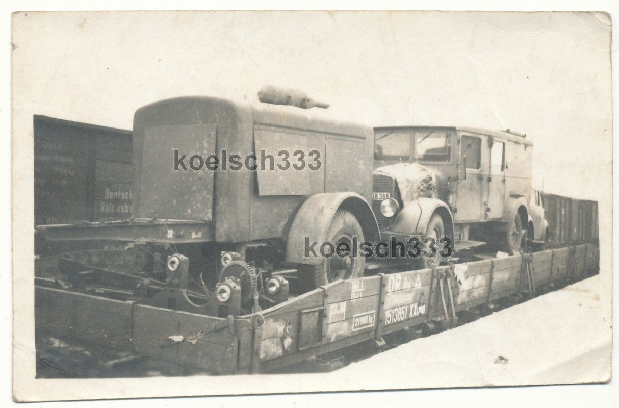 Reichsbahn Eisenbahn Waggon Phänomen Granit LKW 