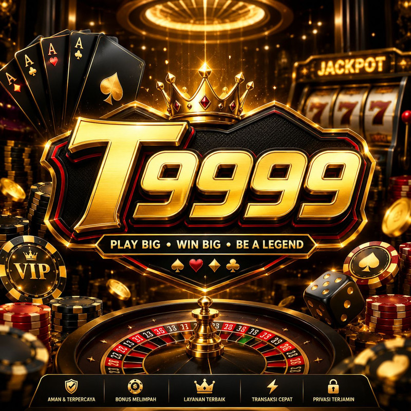 Banner Aplikasi T9999 dengan akses permainan digital