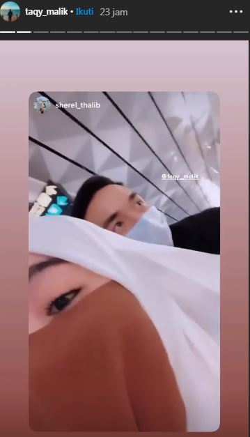 Unggahan Sherel Thalib diperlakukan manis oleh Taqy Malik