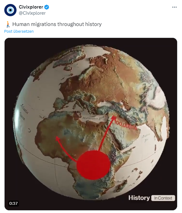 Ausbreitung des Menschen