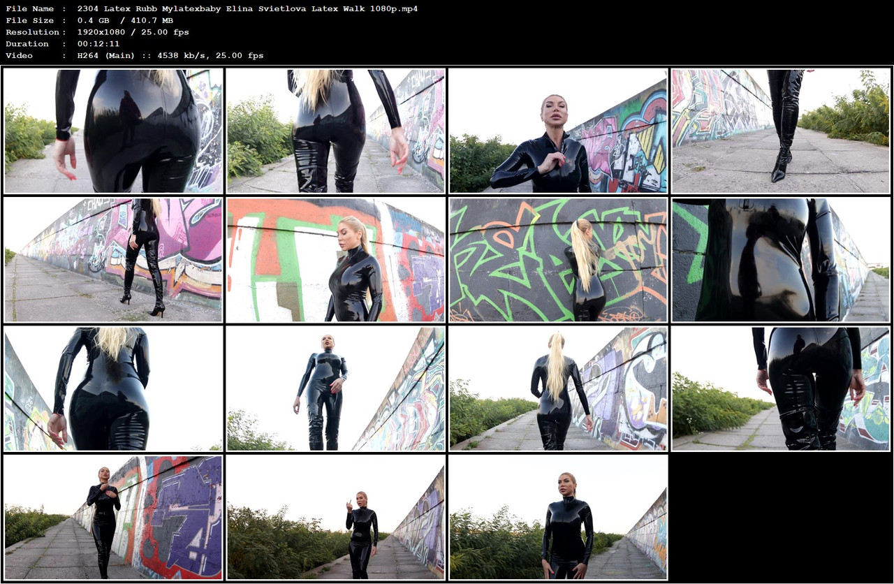 2304 Latex Rubb Mylatexbaby Elina Svietlova Latex Walk 1080p mp4