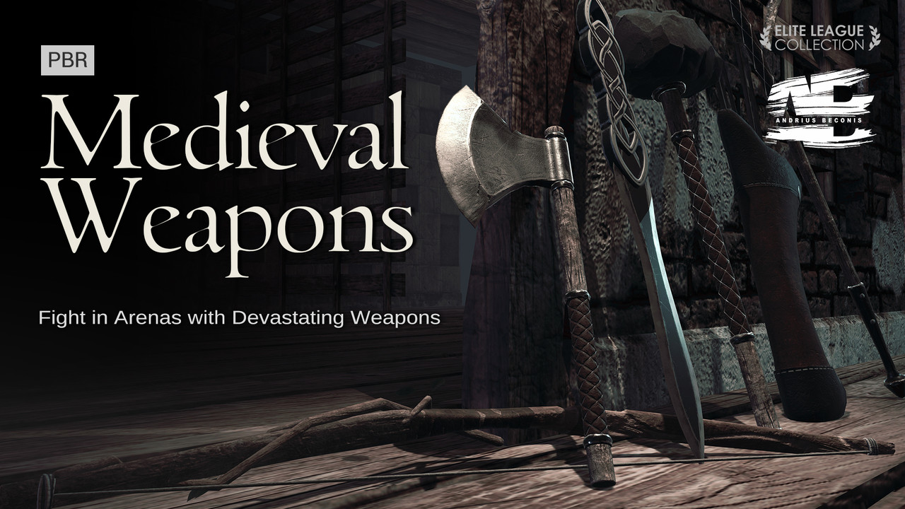 [reallusion-Accessories] Medieval Weapons