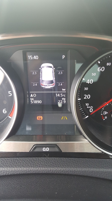 Pression Pneus Golf 7