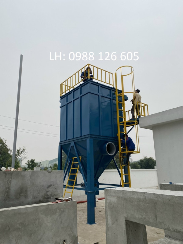 xử lý khí thải lò hơi đốt dầu fo
