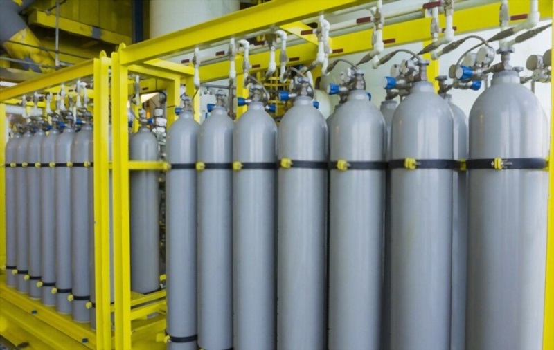 industrial gas cylinder