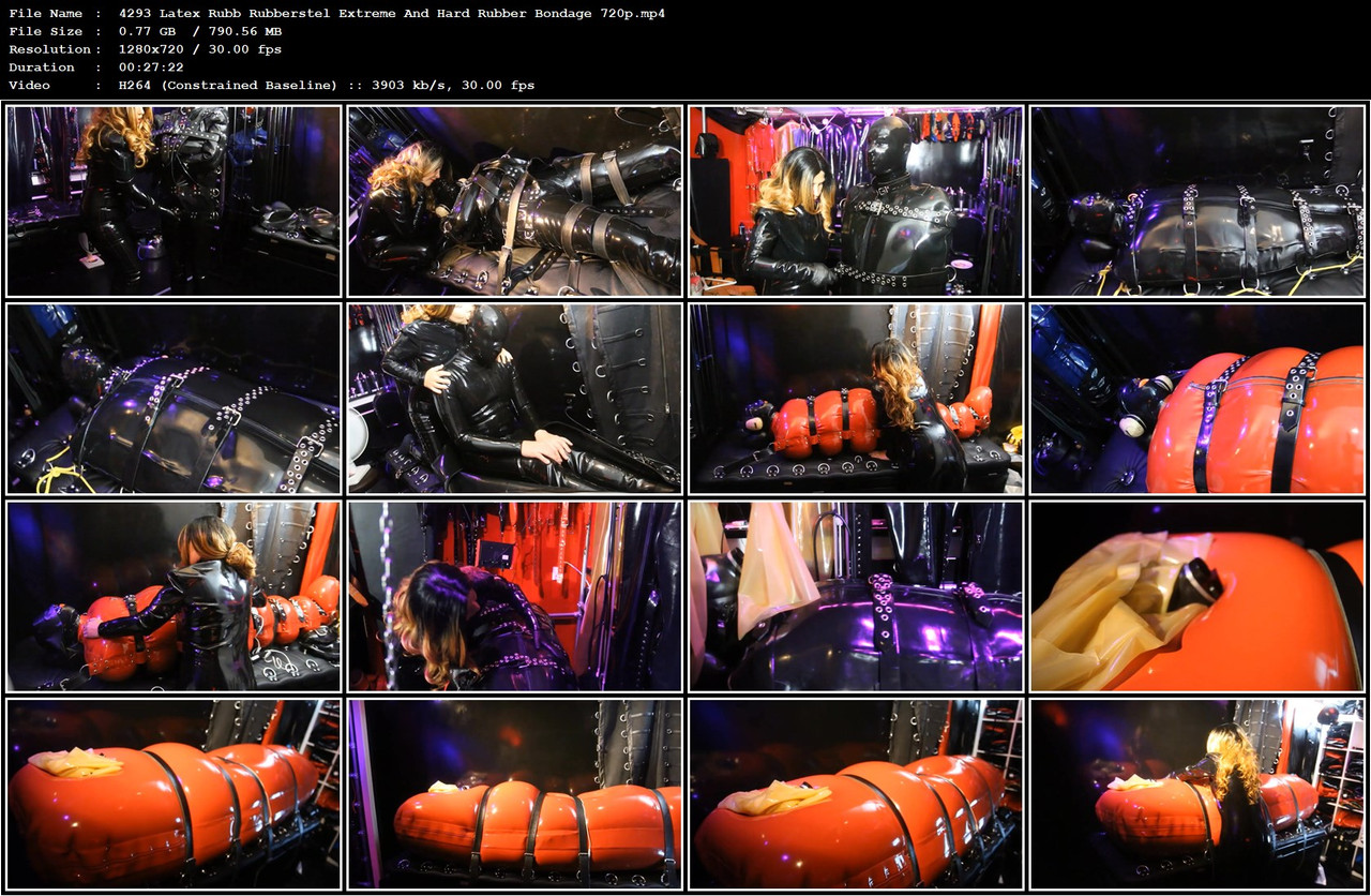 4293 Latex Rubb Rubberstel Extreme And Hard Rubber Bondage 720p mp4