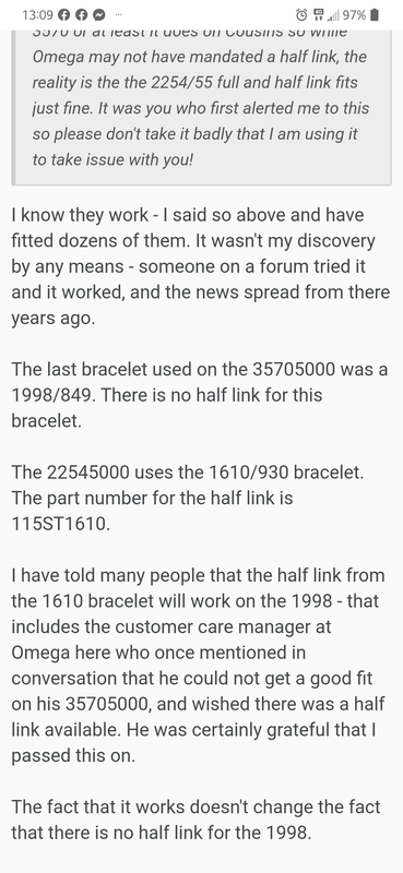 Bracciale acciaio Omega Moonwatch - pagina 3