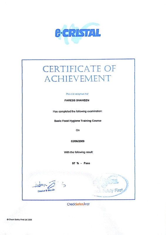 HACCP- CRISTAL