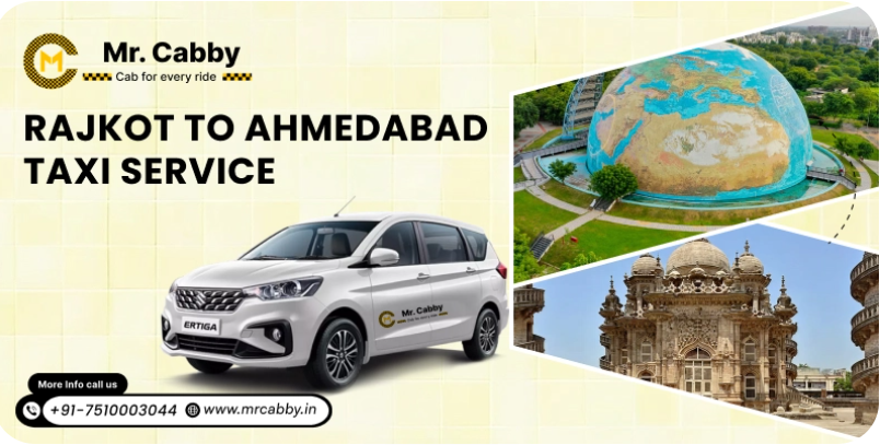 rajkot to ahmedabad cab service