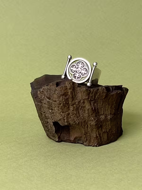 Кольцо «Диптих» - вид 1