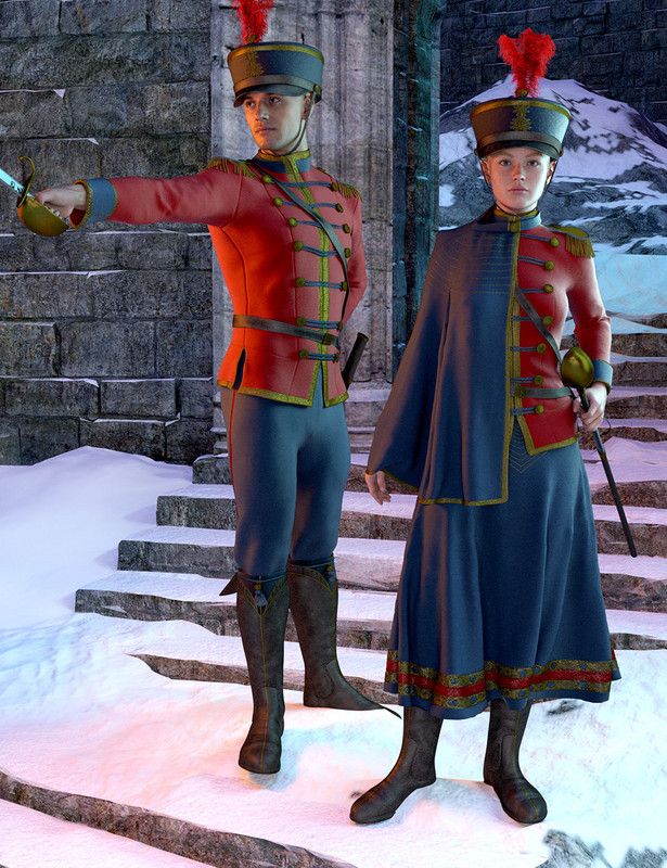 dForce Militaria Outfit for Genesis 9