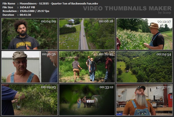 Moonshiners - S13E05 - Quarter Ton of Backwoods Fun.mkv