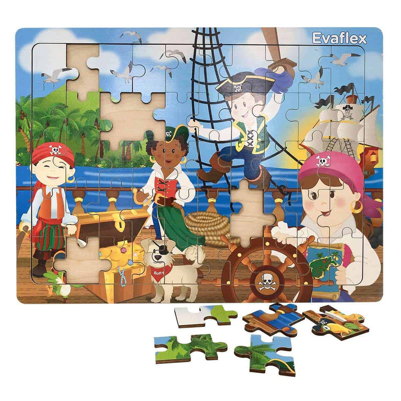 RMPCABZAS MADERA C/050 LOS PIRATAS