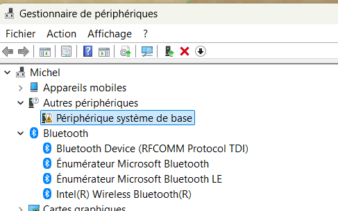 Capture d écran Pilote Bluetooth réinstallé 2026 03 31 113958