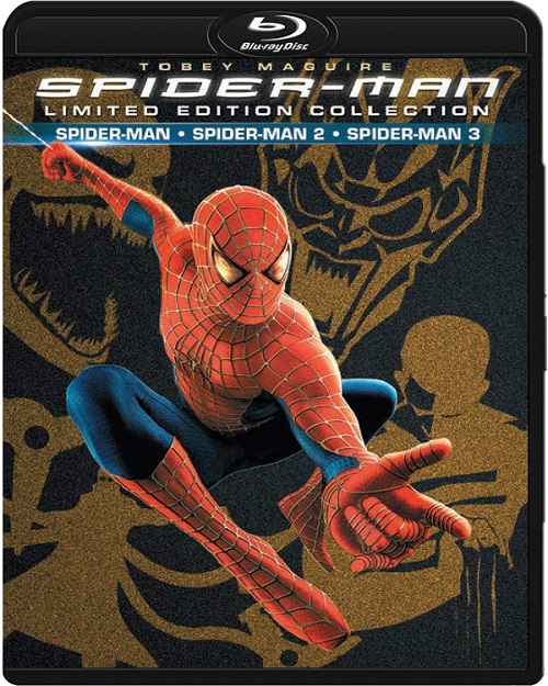 Spider-Man (2002-2007) TRiLOGY.MULTi.1080p.BluRay.x264.DTS.AC3-DENDA / LEKTOR i NAPISY PL